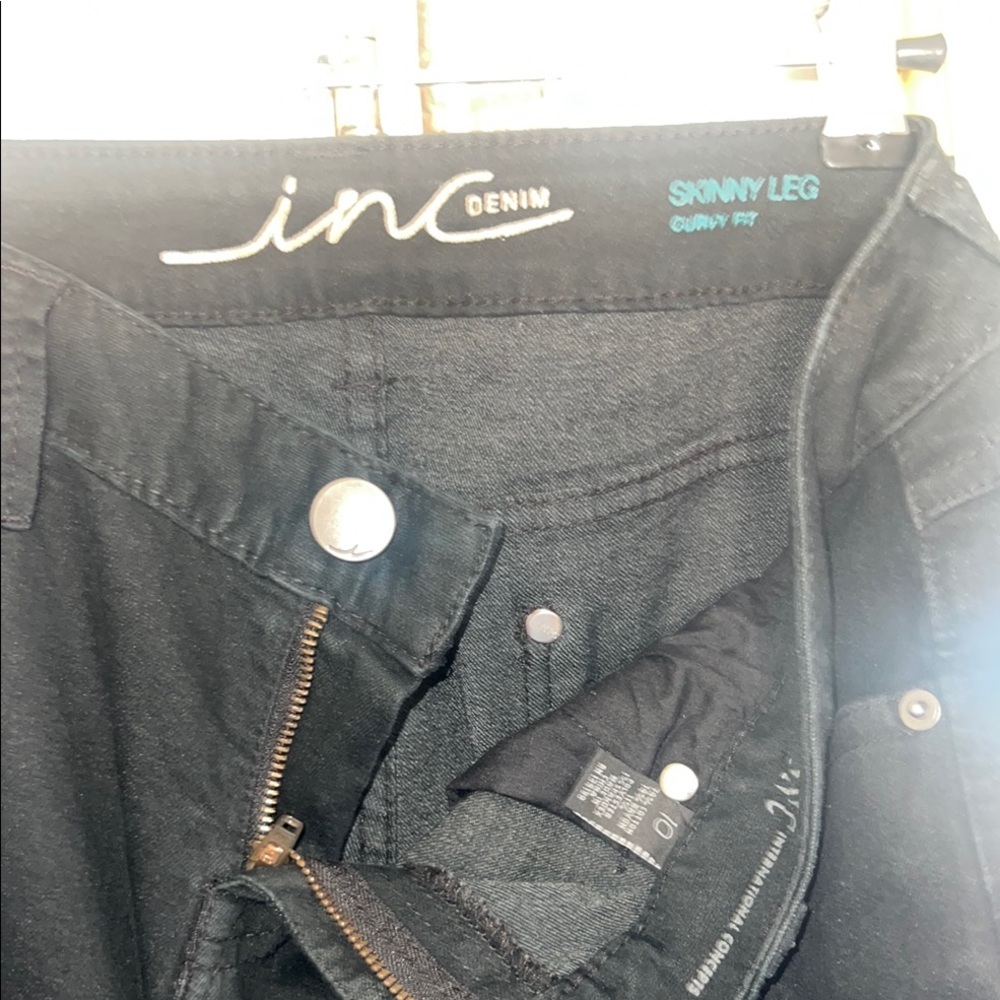 INC Denim Skinny Leg Jeans